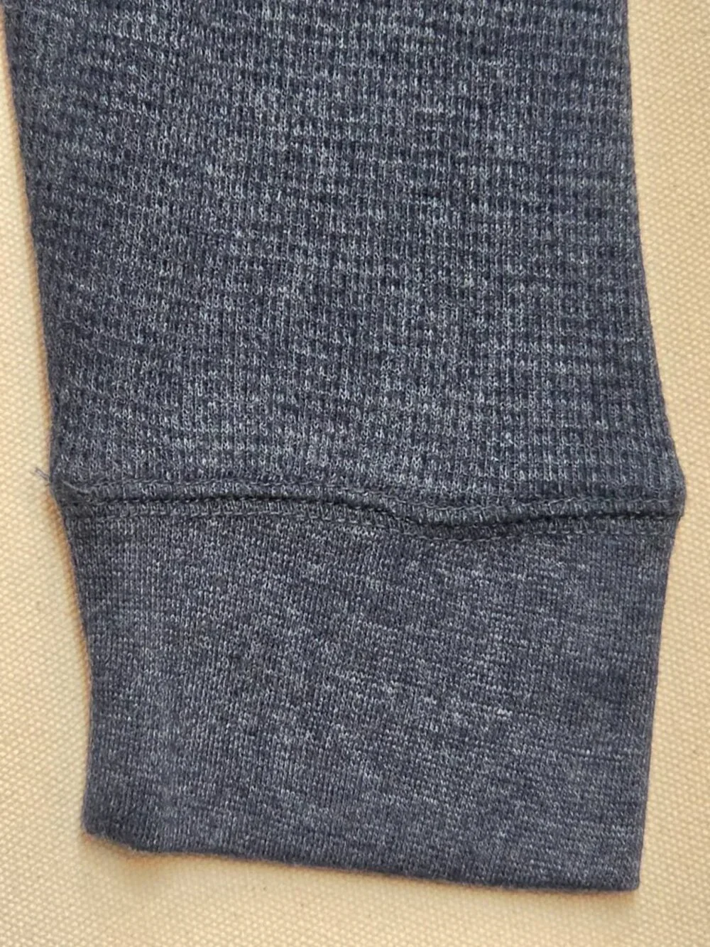 True Religion Waffle Knit Henley L